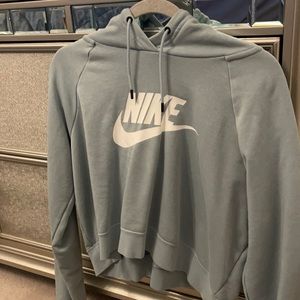 Mint green Nike hoodie actually really big